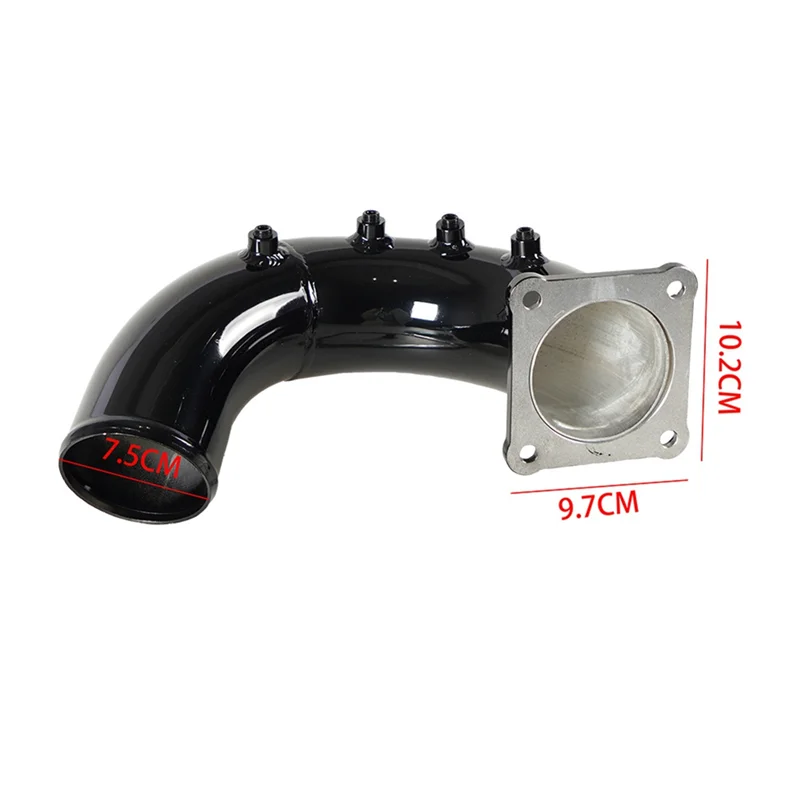 Hot Selling-3Inch High Flow Air Intake Elbow Tube For Dodge Ram 2500 3500 For Cummins 5.9L 1998.5-2002 Intake Elbow Charge Pipe