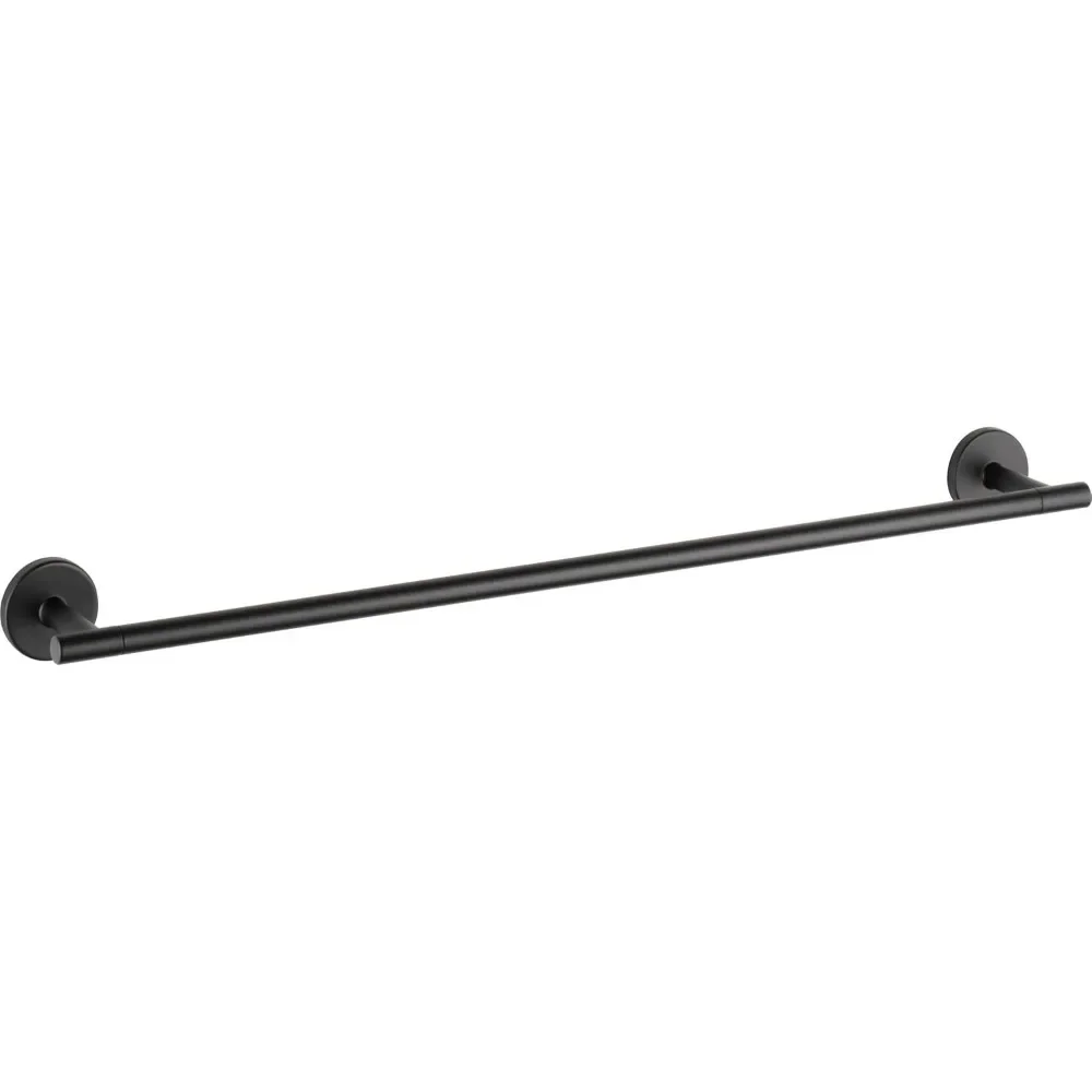 

Trinsic 24 in. Wall Mount Towel Bar Bath Hardware Accessory in Matte Black