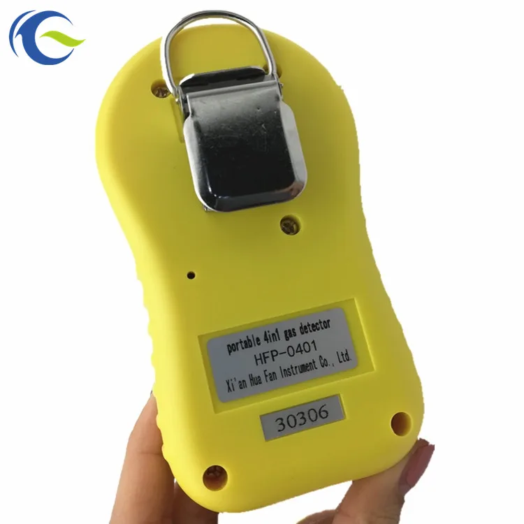 Sewage Treatment Plants Use Multi Gas Detector CH4 H2S O2 CO Portable Multi Gas Detector
