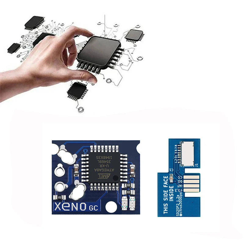 Modchip De Lectura Directa XENO+ Adaptador SD2SP2 Para NGC Nintendo Gamecube