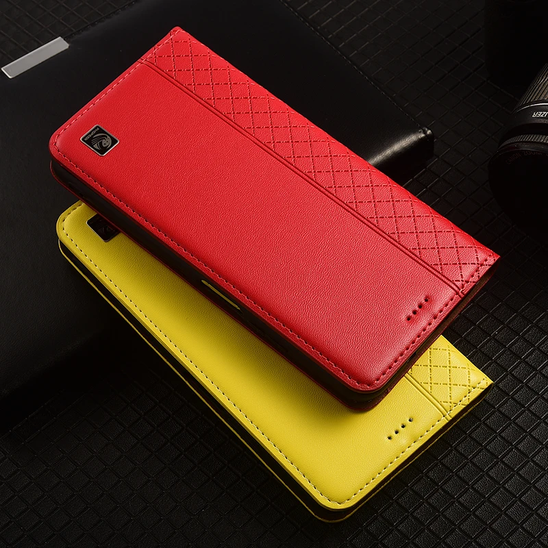 

For Redmi Note 10 10S 11 12 12S 13 14 14S Pro Plus 4G 5G Turbo Napa Inner Pattern Of Genuine Leather Flip Phone Case Cowhide