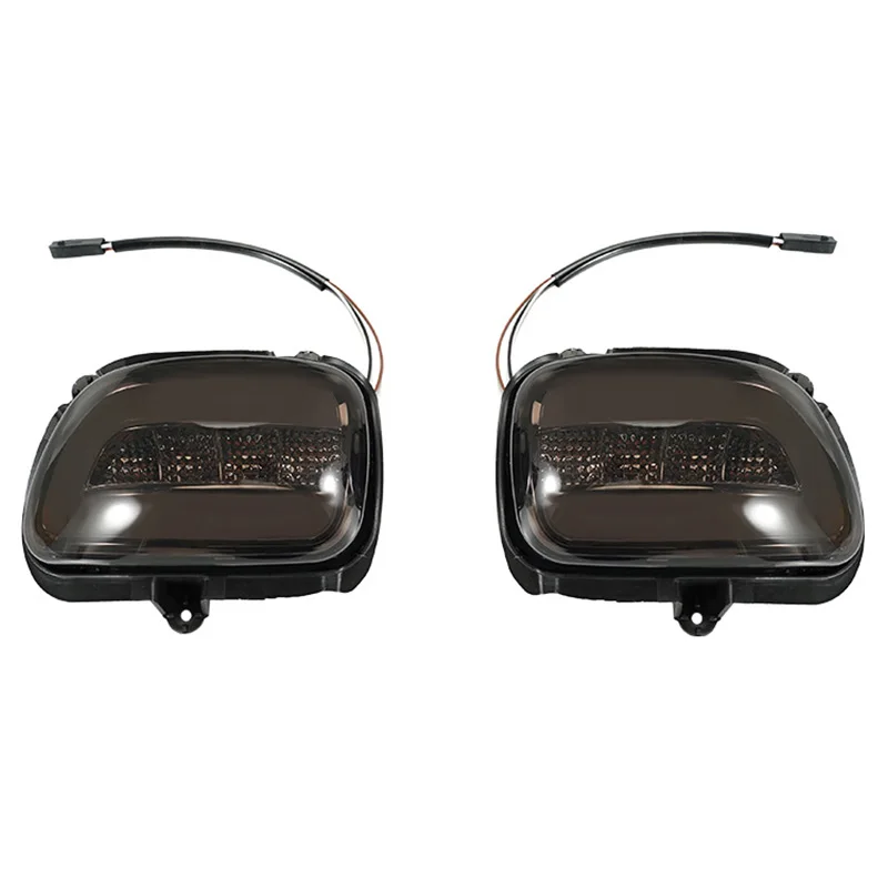 1pair Motorcycle Indicators Turn Signal light Side Rear View Mirror turn Signal Fit For Honda Goldwing GL1800 2001-2017