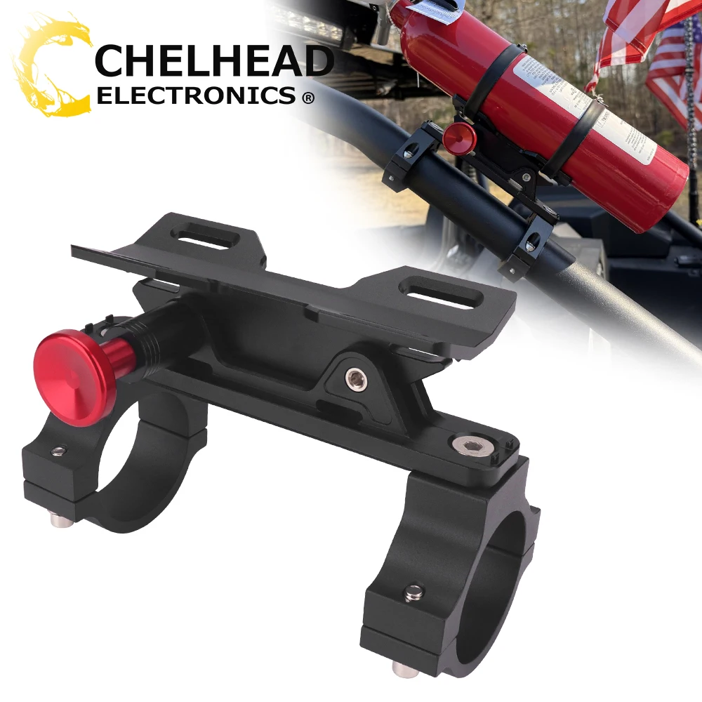 

Aluminium Fire Extinguisher Brackets Kit Quick Release Mounting Holder for Jeep ATV UTV Camper Van Boat Universal Cars