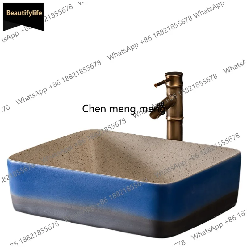 

C85 китайская раковина антикварная раковина для отеля, унитаз, бытовая раковина, ретро керамическая раковина