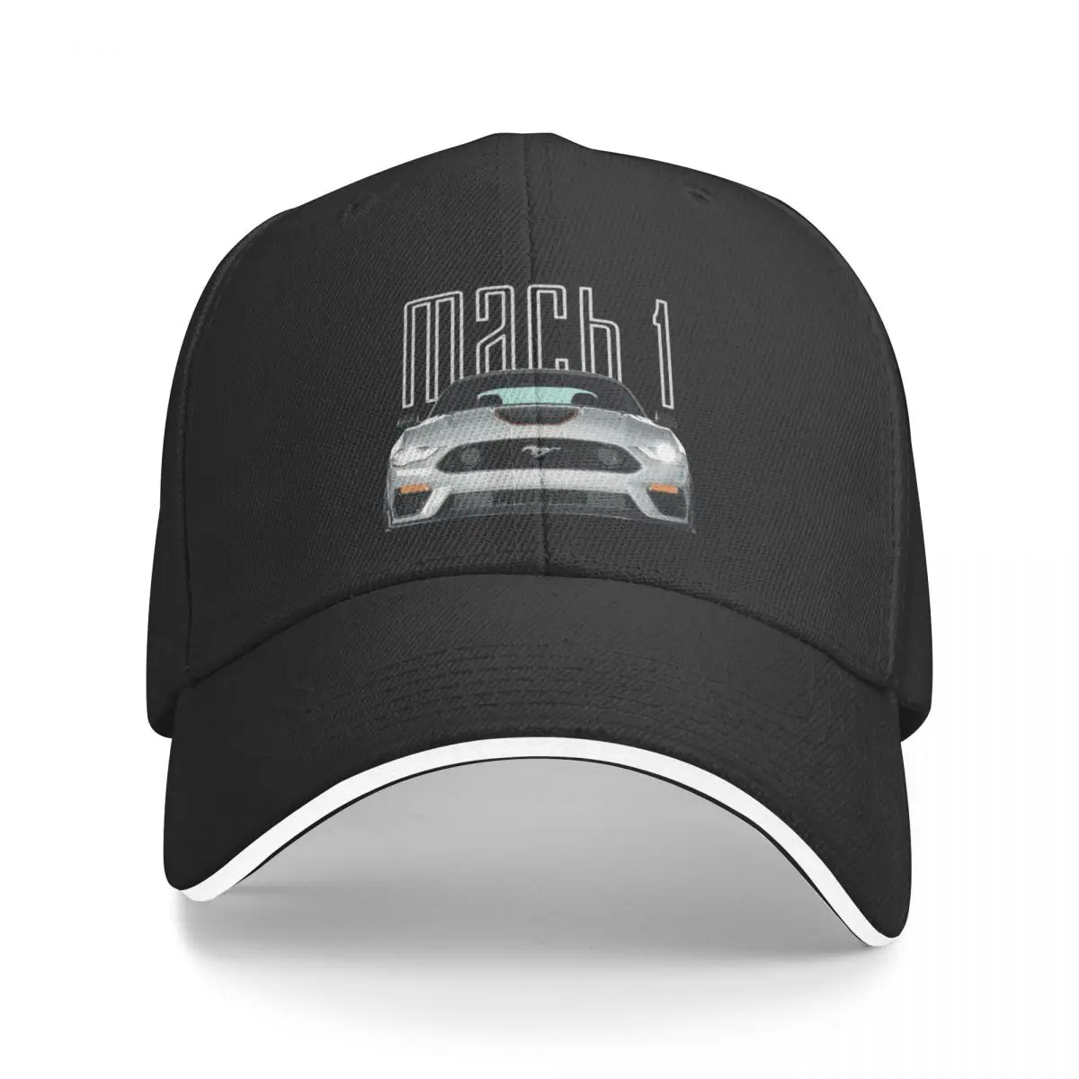 MACH 1 Mustang GT 5.0L V8 Performance Car Fighter Jet Gray STANCE Baseball Cap |-F-| Dropshipping Golf Women Men's