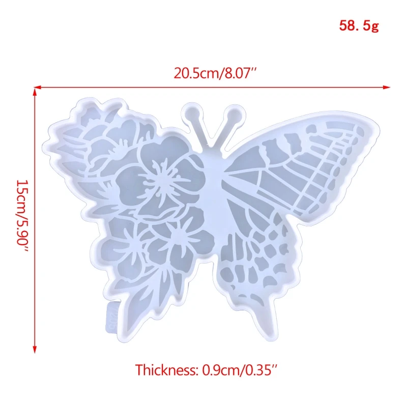 for Butterfly Cups Mat Resin Molds DIY Epoxy Resin Silicone Molds Moulds