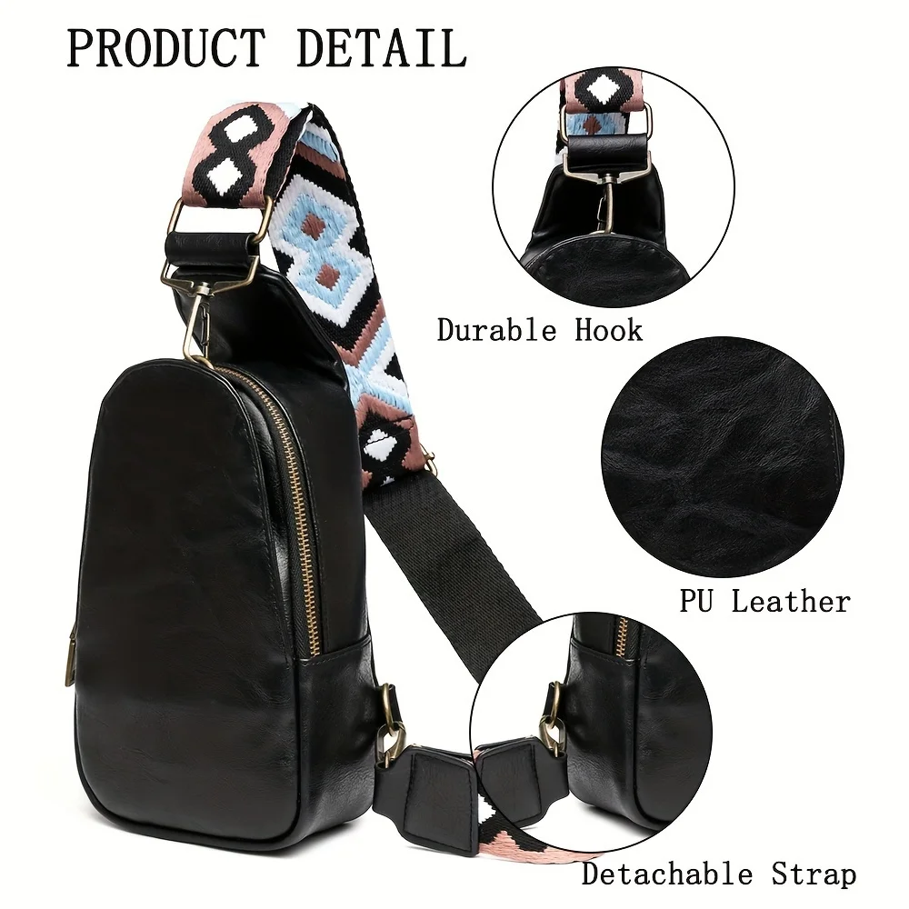 حقائب للنساء، حقيبة كروس من الجلد الصناعي، حقيبة حبال صغيرة، محافظ #3