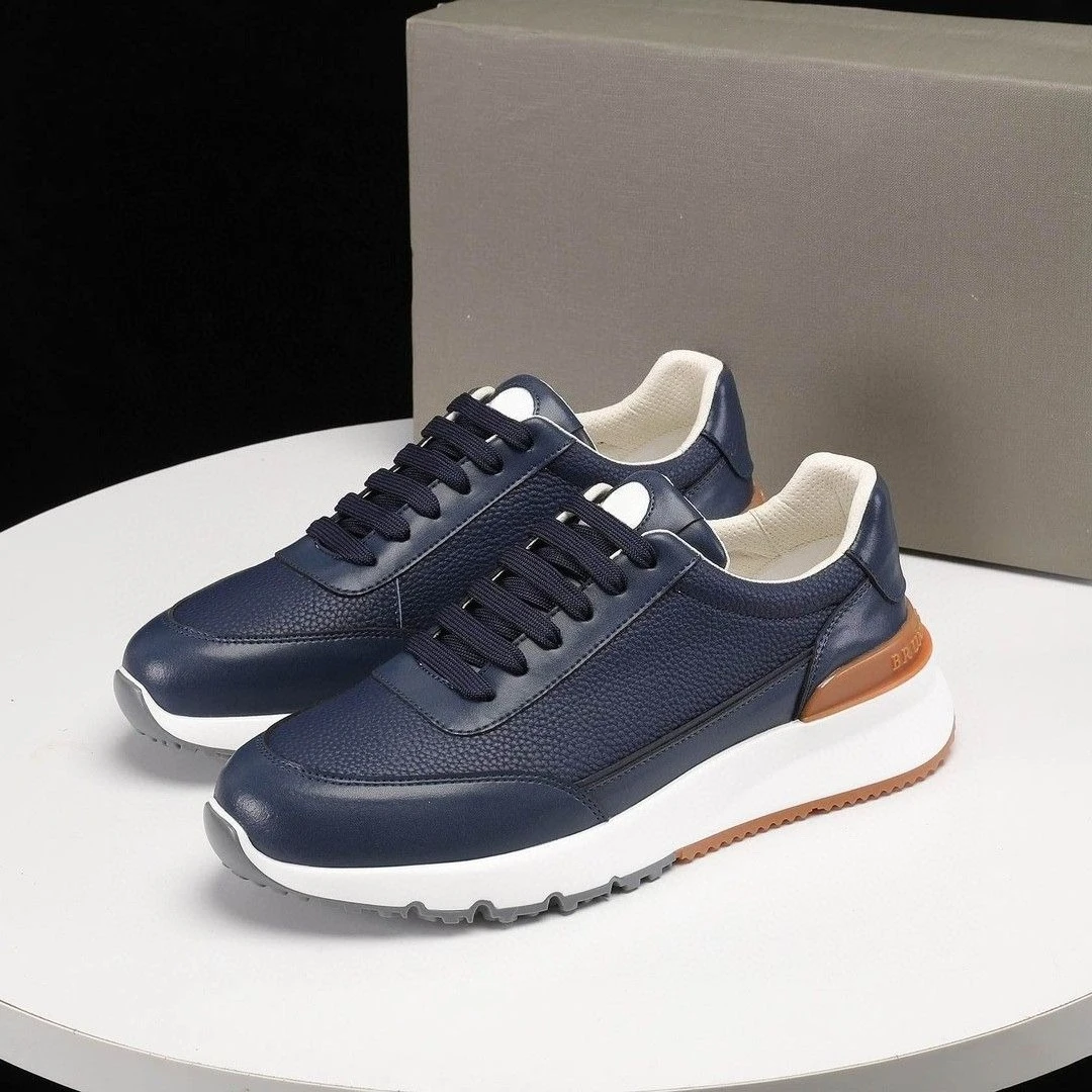 

2026 New Light Luxury Men's Casual Shoes Breathable and Comfortable Running Shoes Versatile Trendy Fashion Sports Shoes