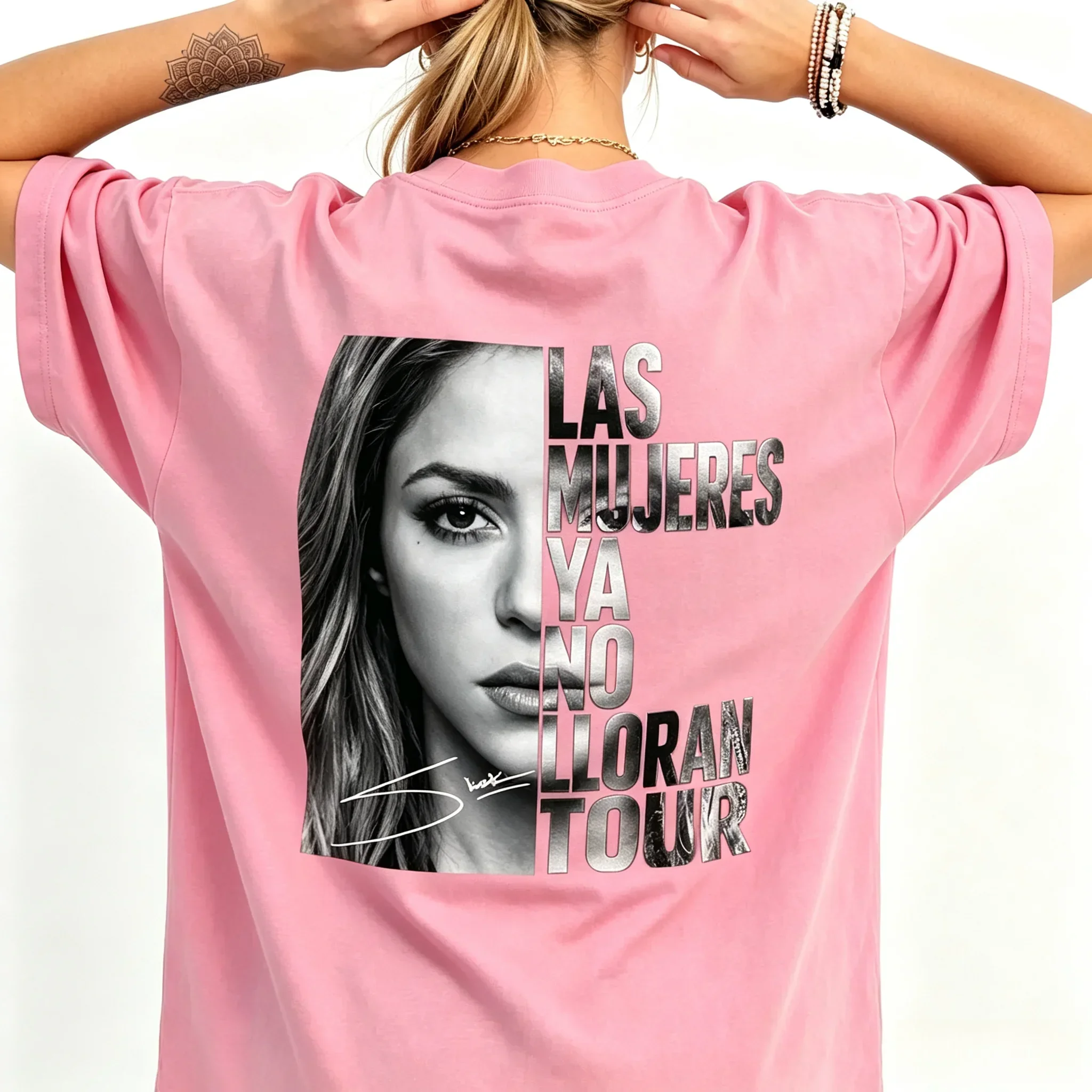 2026 Fashion World Tour Print T-Shirt - Women's Short-Sleeved Cotton T-Shirt, Trendy, Sporty, Form-Fitting Fashion Apparel