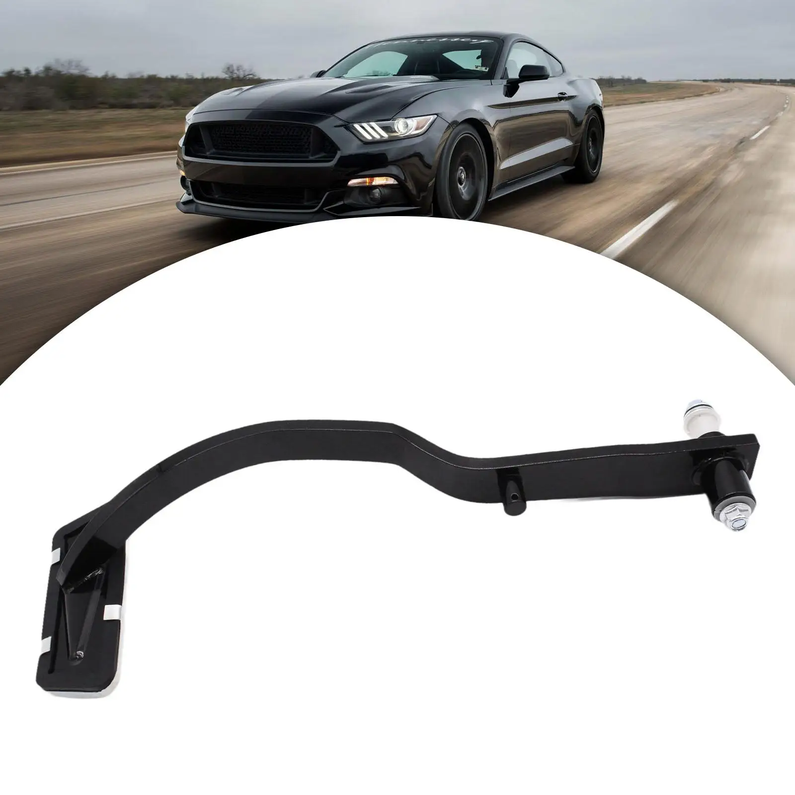 

Automatic Power Brake Pedal Accessories Assembly Spare Parts Sturdy Black Brake
