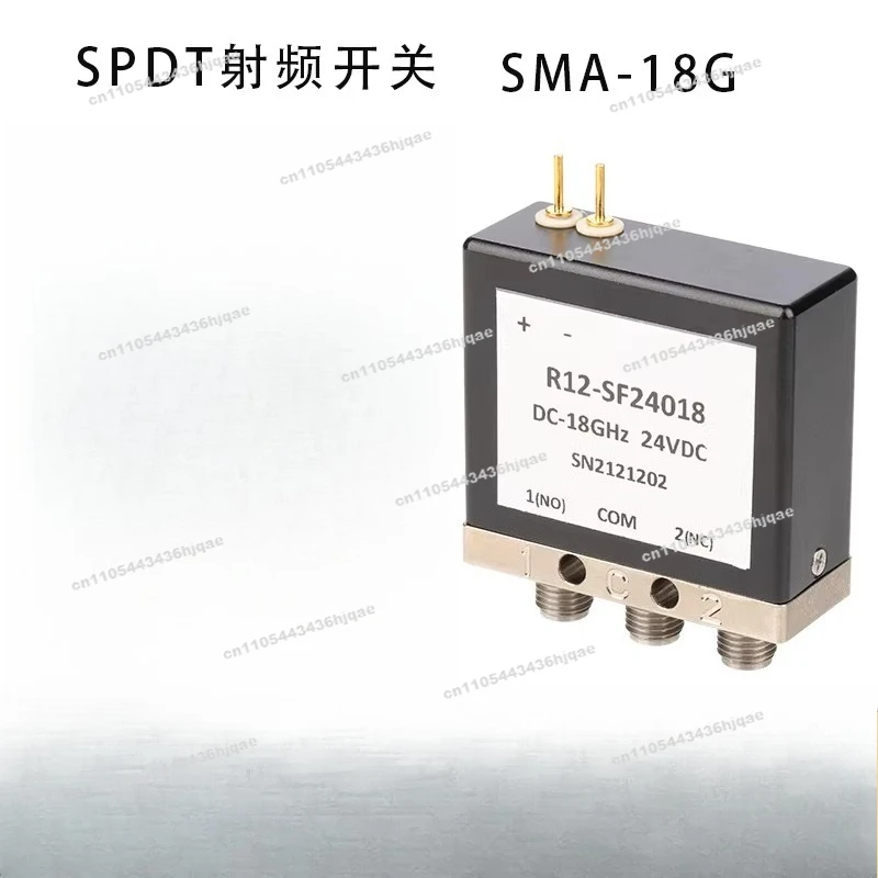 SPDT RF Coaxial Switch + TTLSMA SPDT 12V/24V Mechanical Switch Relay DC-18GHz