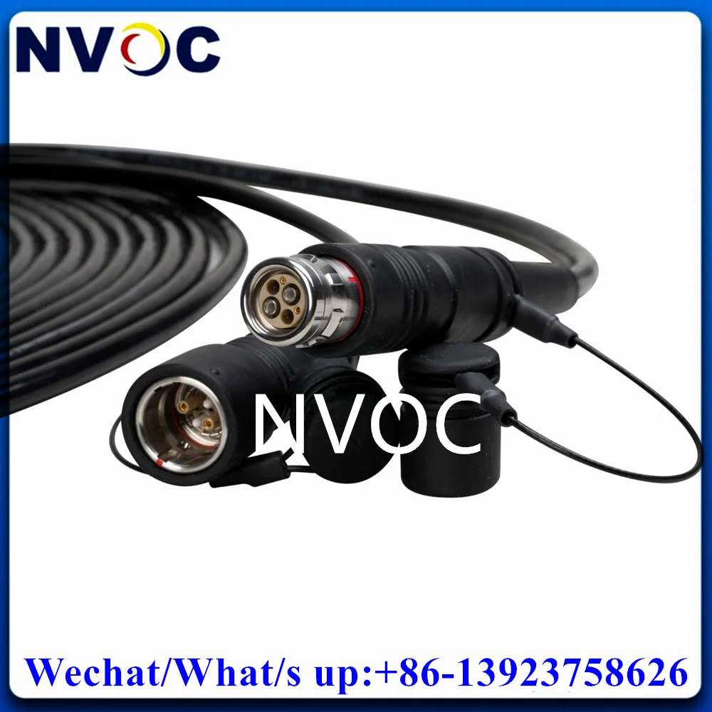 3K.93C High Definition Camera Optic Cable Assembly FUW-PUW-7.5M Le mo Speifical Composite Fiber Cables Connector For HD Cameras