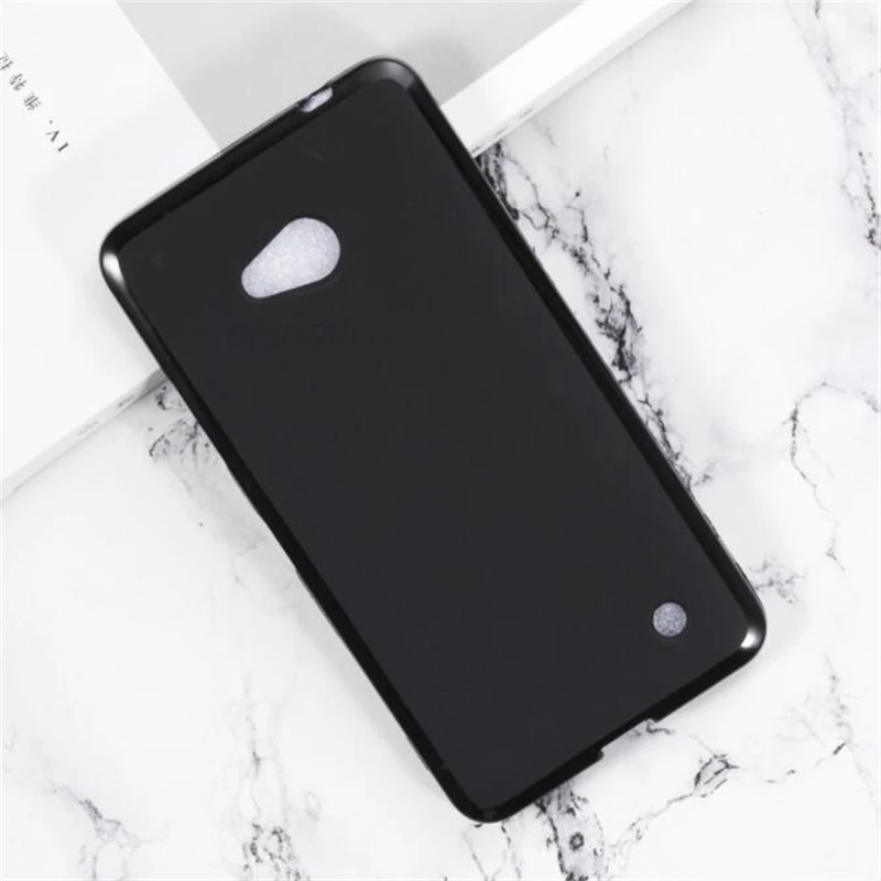 Мягкий силиконовый черный чехол для Nokia Lumia 640 LTE 5,0 дюймов, чехол-бампер из ТПУ для Microsoft Lumia 640 N640, задняя крышка для телефона
