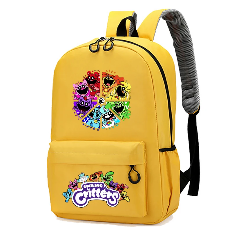 Smilings Critters SchoolBag Primary School Bookbag Large-capacity Kids Backpack Knapsack High-quality Backpack Laptop Bag Gifts