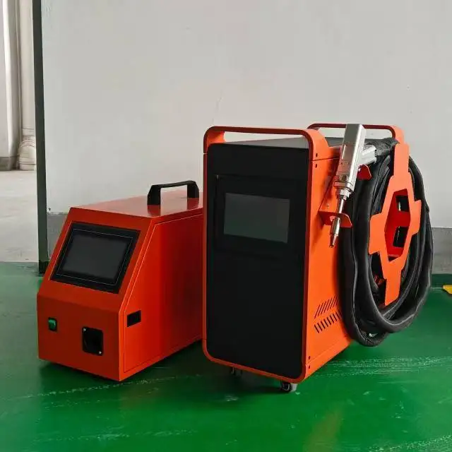 

Компактный воздушно-охлаждаемый волоконный лазерный сварочный аппарат, легкий (40 кг), с автоматической подачей проволоки для точной сварки и ремонта металла