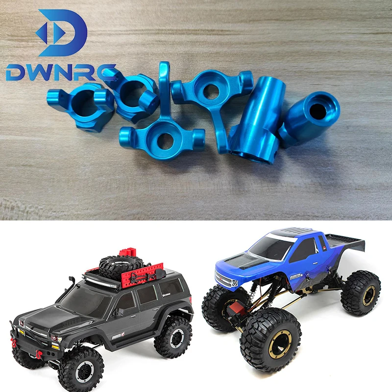 

DWNRC Alloy Front Hub Carrier/Rear Axle Cover Bushing/Steering Hub Carrier for RC RedCat 1/10 Everest Gen7 Pro/Sport