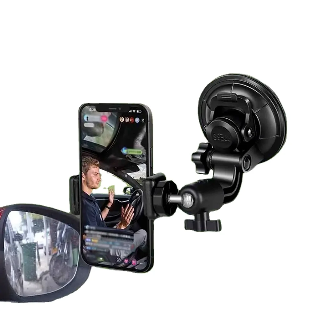 Universal Car Mounted Mobile Phone Shooting Bracket & Suction Cup Type Car Navigation Bracket& Car Selfie Recording