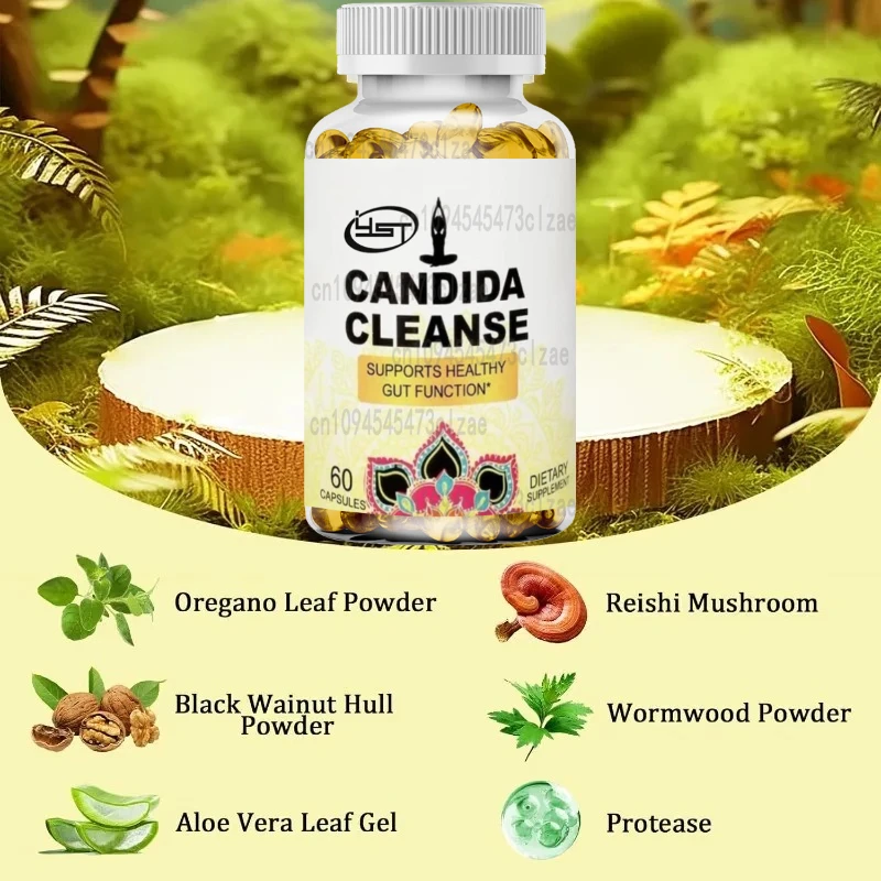 

Поддержка здоровья кишечника и толстой кишки Candida включает листья коровьей лапы, полынь, черный орех, горькую кислоту