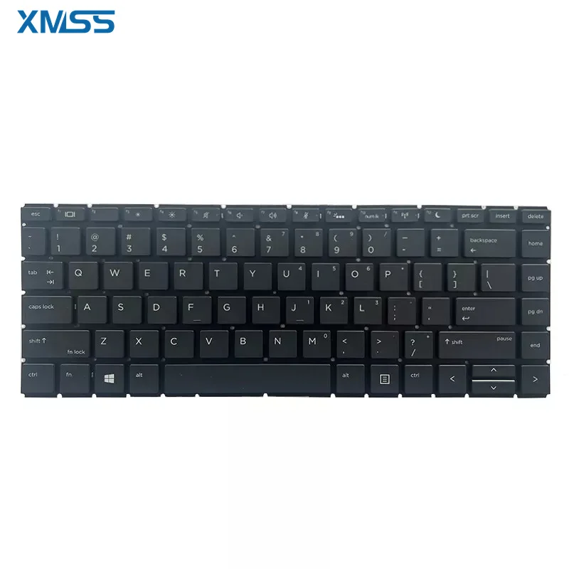 New Laptop US keyboard With Backlit FOR HP ProBook 440 G6 G7 445 G6 G7 no frame