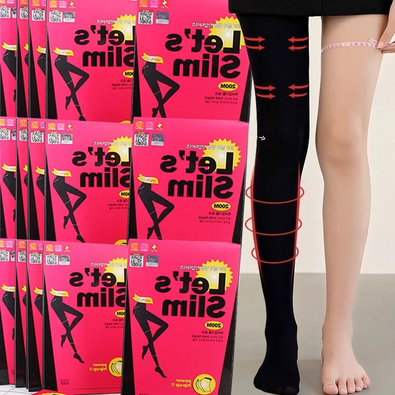 Medias de compresión para esculpir venas varicosas, mallas moldeadoras de calorías y grasa, calcetines, pantimedias adelgazantes