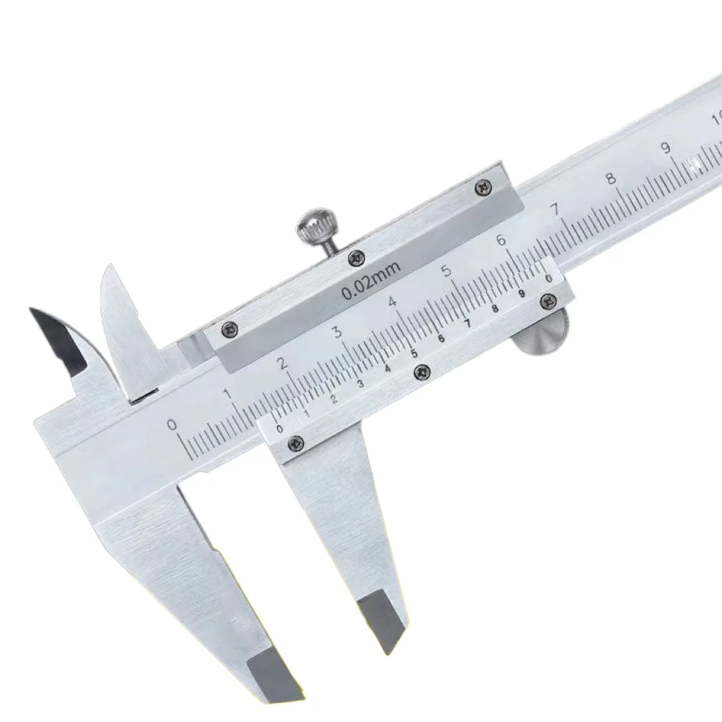 Woodworking vernier caliper high-precision industrial grade 150/200/300mm mini vernier small ruler student measuring ruler