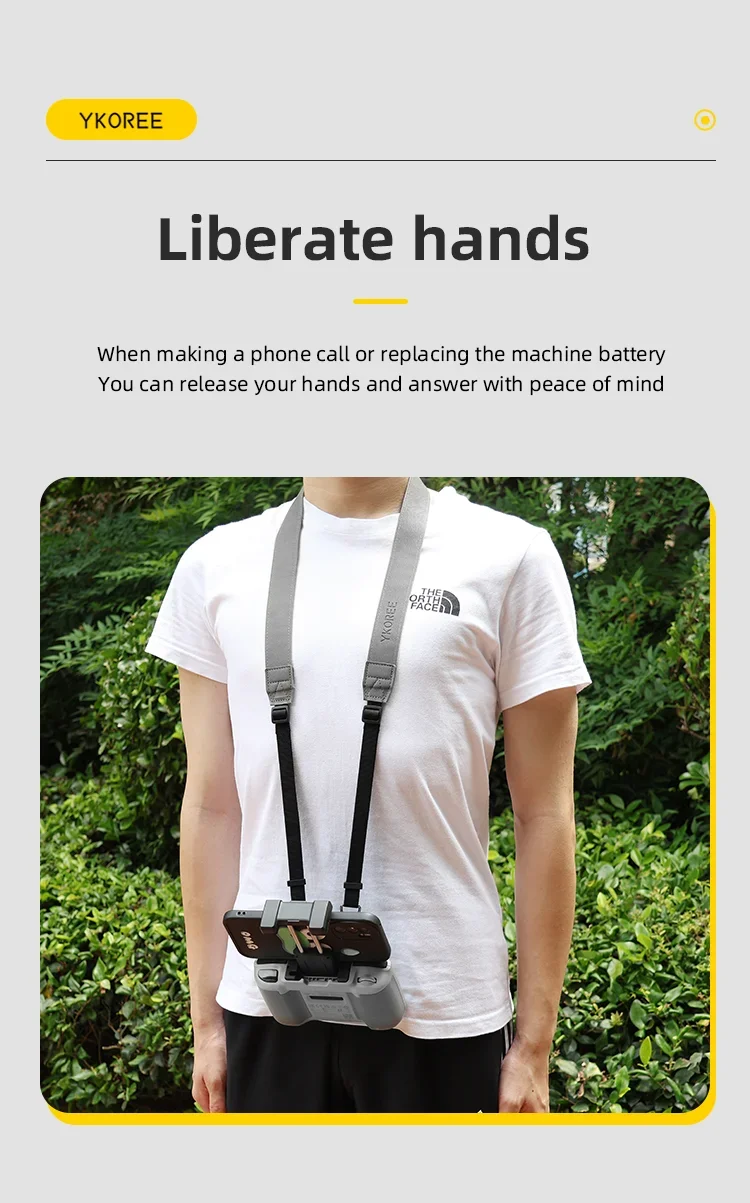 Fernbedienung Lanyard NeckStrap mit festem Haken für DJI MINI 2/Mini 3 4 Pro/Air 2S/3/Mavic 3/DJI RC N1 N2 3 Drohnenzubehör – Detail 14