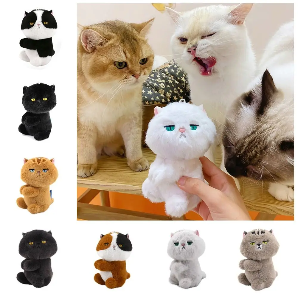 

Модный мягкий мультяшный зажим, мультяшное животное, кошка, кулон, брелок, мягкий брелок, подарок на день рождения