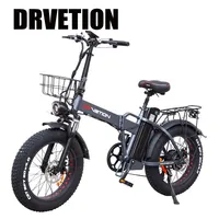 DRVETION AT20 Electric Mountain Bicycle 750W 48V 20AH Lithium Battery E-bike Hydraulic Brake Electric Men's Bike