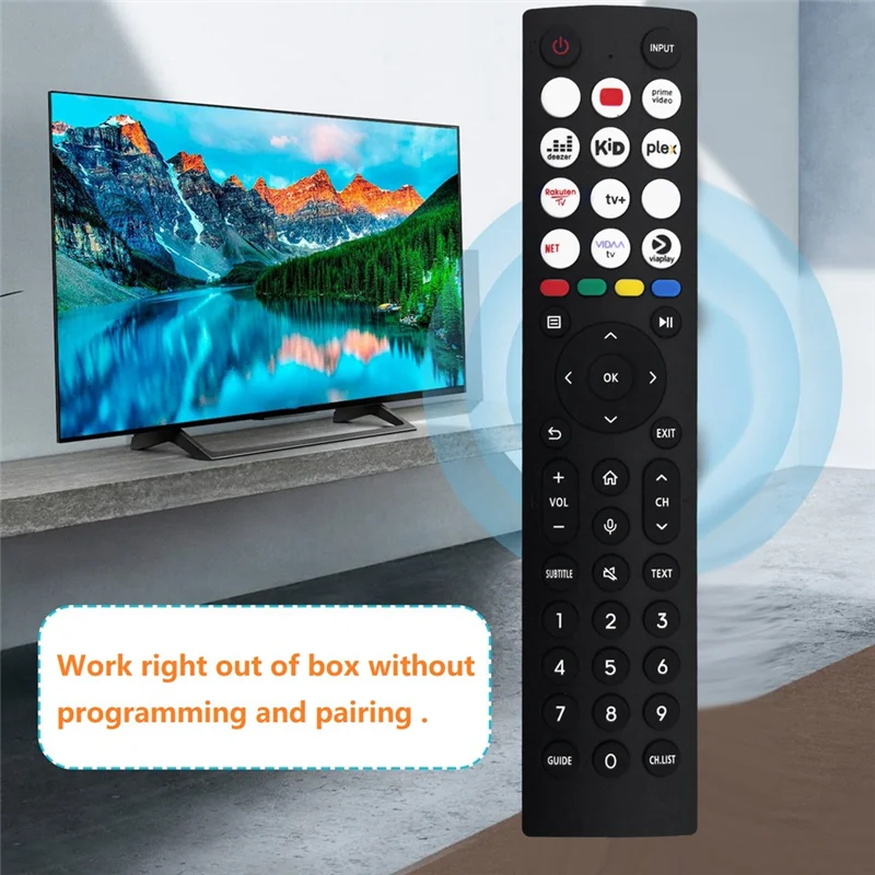 Control remoto ERF2S36H de repuesto para Hisense Smart LED LCD TV Control remoto sin voz