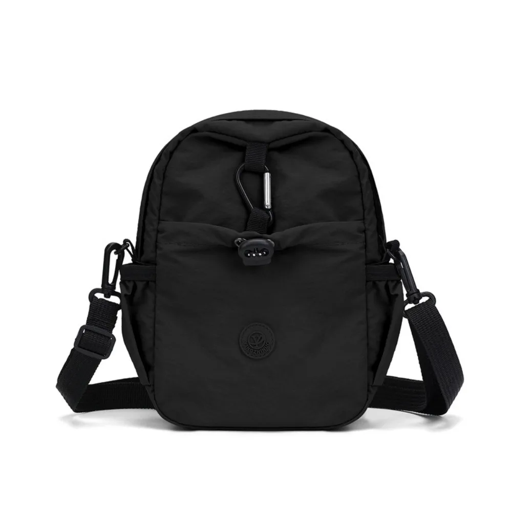 

Женская сумка через плечо, портативная сумка для телефона и монет, однотонная нейлоновая сумка через плечо, универсальная маленькая сумка для женщин, чехол для телефона