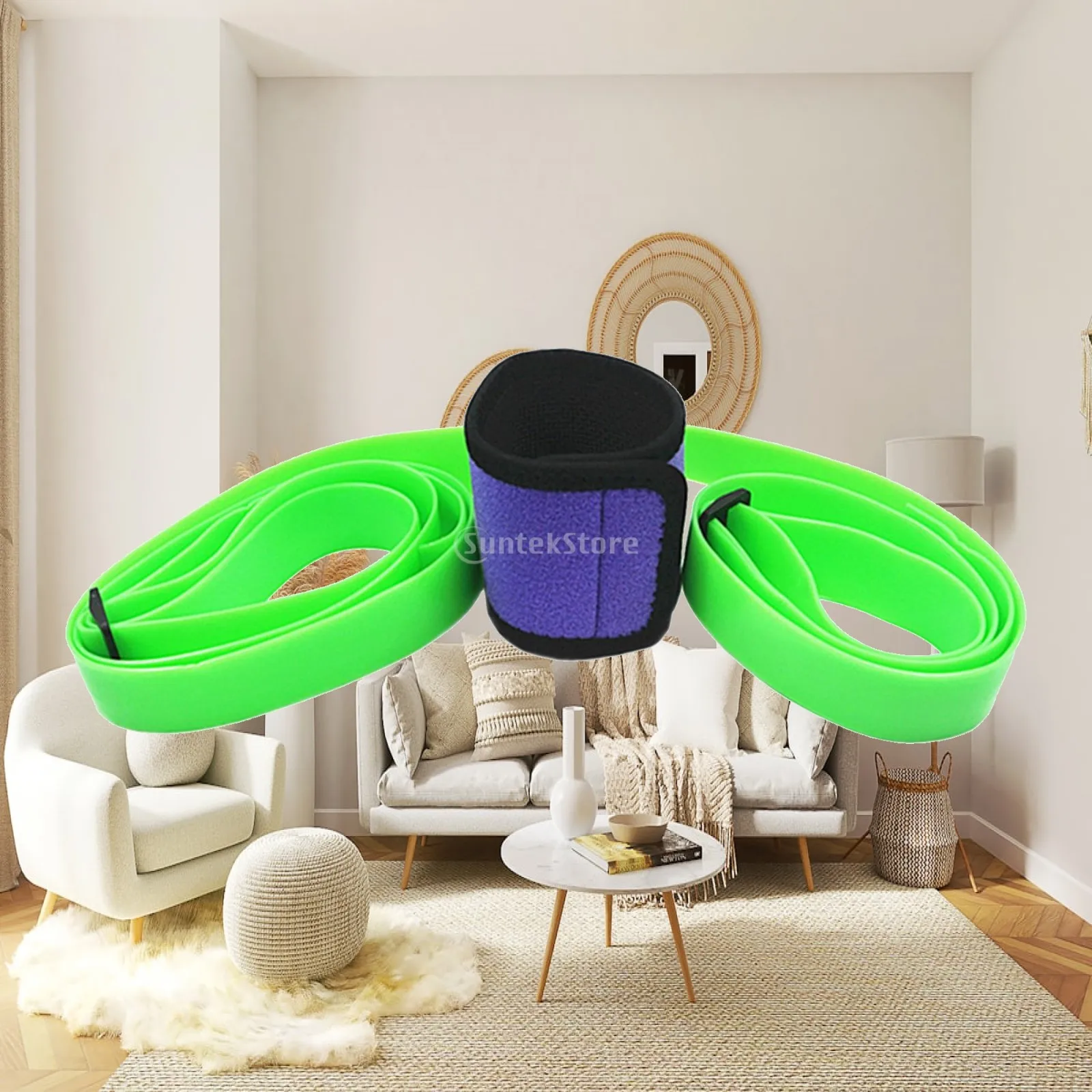 

Adjustable Lower Limb Training Belt Anti-Slip Easy to Wear Training Strap for Stroke Hemiplegia Leg Strength Floor Daily Care