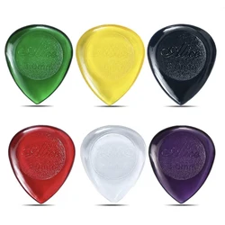 Alice-JEPicks de basse électrique transparent durable, forme de goutte d'eau, épaisseur 1.0mm, 2.0mm, 3.0mm, 1 pièce, 2 pièces