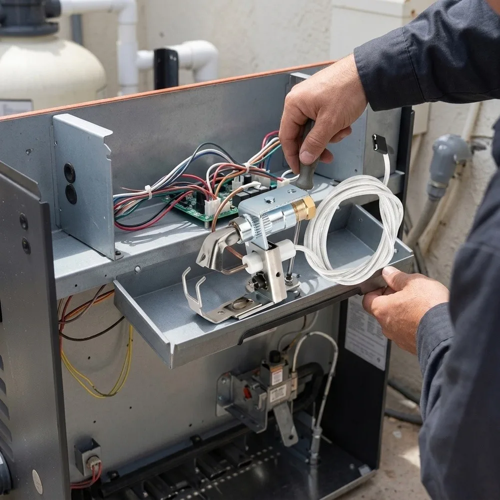 Robust Heater Lid Design Natural Gas Propane Conversion Kit Gas Heater Replacement Part Environment Wear Resistance