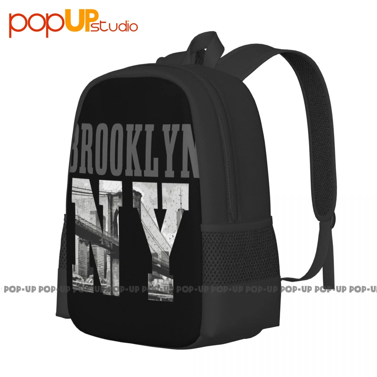 Brooklyn Ny Nyc New York City Vintage Usa Amerika Backpack Large Capacity Fashion Shoe Bag Sports Bag Outdoor Running