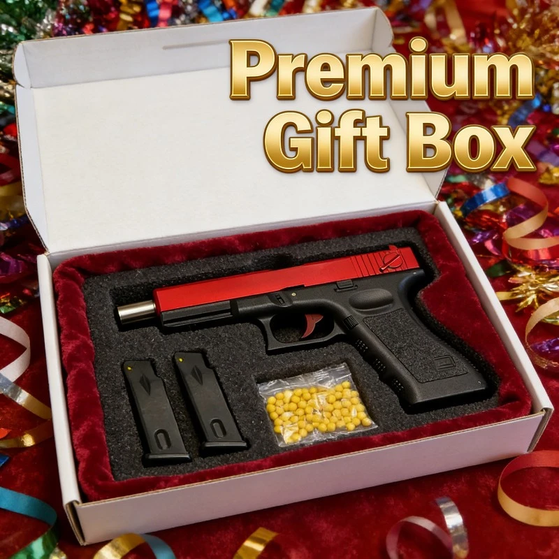 new G17 Toy Gun Free aiming device as a gift Model Alloy Detachable Look Collection Color Impressive Birthday Gifts For Boys
