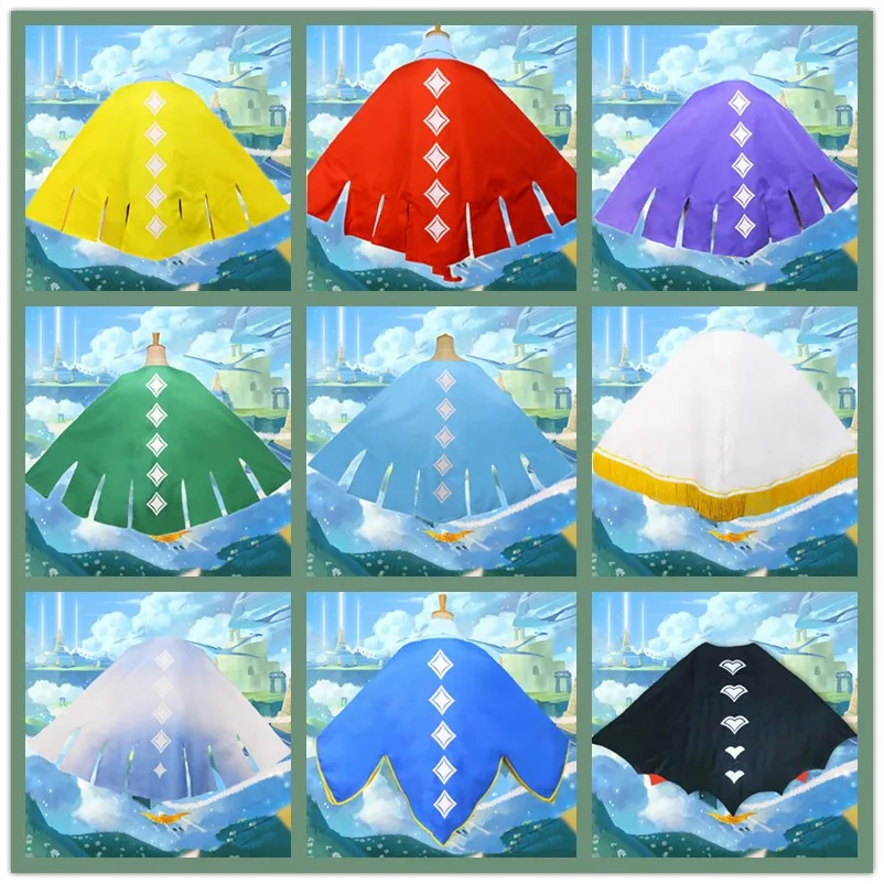 Sky : Children Of Light Cosplay Costume Clock Descendants Of Light Game Cape Robe Canival Party Clothing