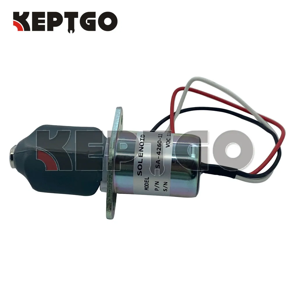 New Shut Down Solenoid 12V SA-4260-12 for Kubota 3A