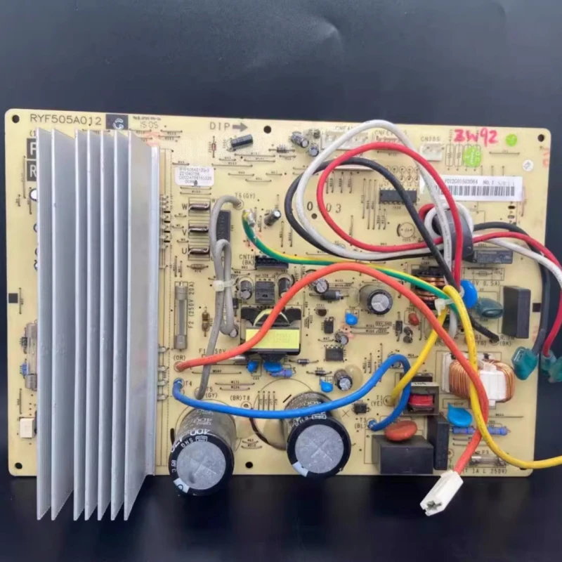Usado para mitsubishi indústrias pesadas ar condicionado unidade externa placa principal ryf505a008 ryf505a012 ryf505a503 ryf505a015