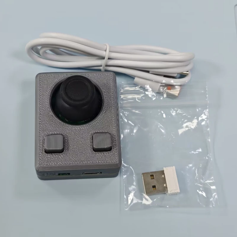 PS4 Joystick Keyboard Customized Bluetooth Wired Dual-mode 3D Printing Shell 7keys Support Custom Buttons Office Gaming Keyboard