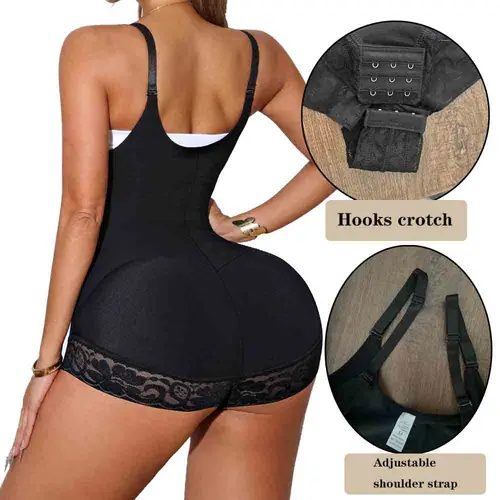 Imagen 2 del producto Naisstoo fajas colombianas moldeadores para Control de barriga mujeres reductoras y moldeadoras Body entrenador de cintura bragas moldeadoras de cuerpo