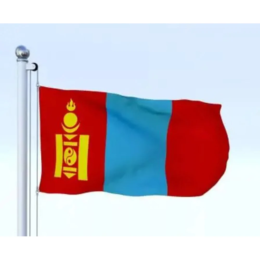 2X3FT Mongolia Flag with any hobby history USA FLAG BANNER