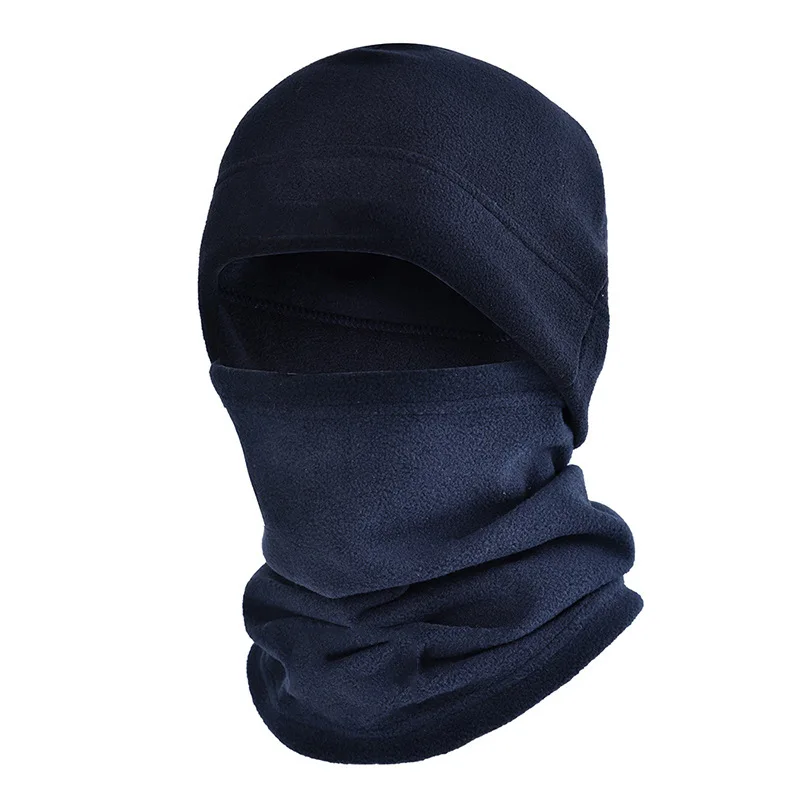 Winter Warm Motorcycle Balaclavas Man Full Face Cover Face Mask Hat Anti-dust Waterproof Windproof Caps Neck Helmet Mask Fleece