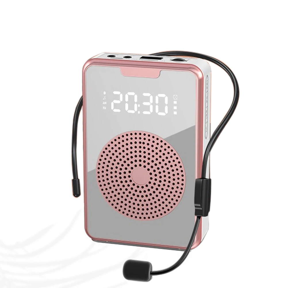 Amplificateur vocal portable pour enseignants, microphone, casque, haut-parleur aste pour la formation, guide touristique, salle d'irritation