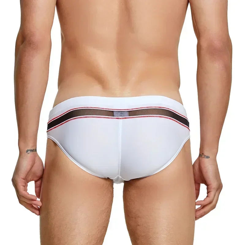 남성 수영복 뜨거운 샘 수영복 Hollow Mankini 여름 해변 해변 보드 반바지 Beachwear 온천 수영장 수영복