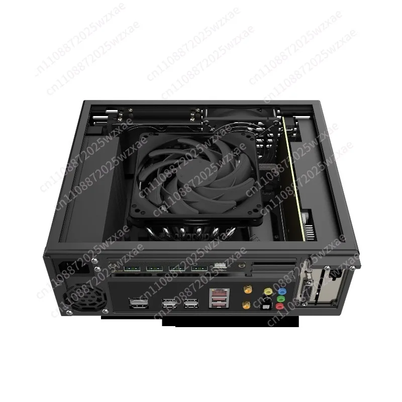 D2/ITX HTPC Chassis Half-height knife card computer chassis, version V4\ 4.9L volume, all aluminum chassis