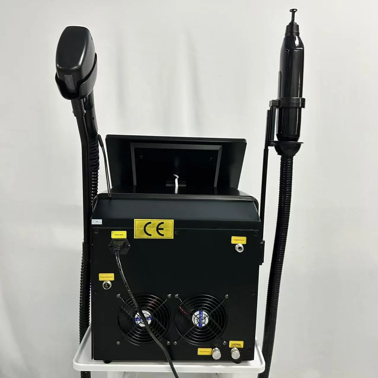 المهنية ديود إزالة الشعر بالليزر معدات الليزر بيكو ثانية آلة الوظيفة المزدوجة للتصبغ وإزالة الوشم