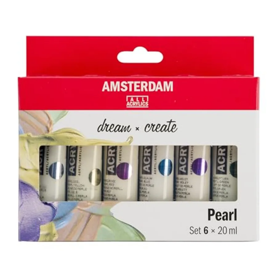 

Acrylic Standard Series Paint Set 6x20ml, Pearl