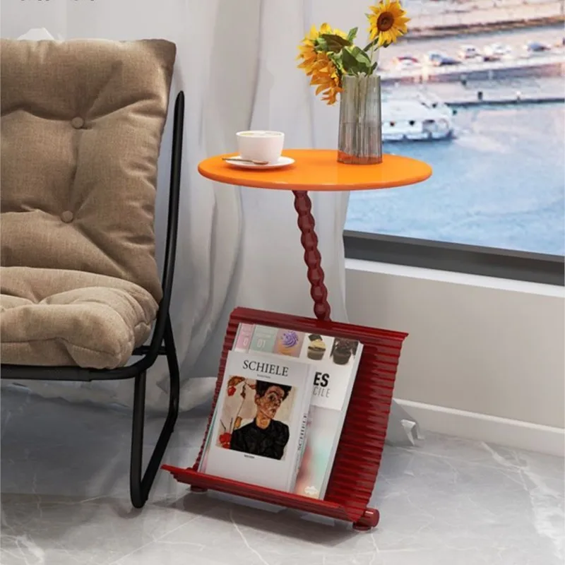 MOMO Scandinavian Small Coffee Table Simple Mini Household Small Square Table Sub Multifunctional Living Room Sofa Side Table