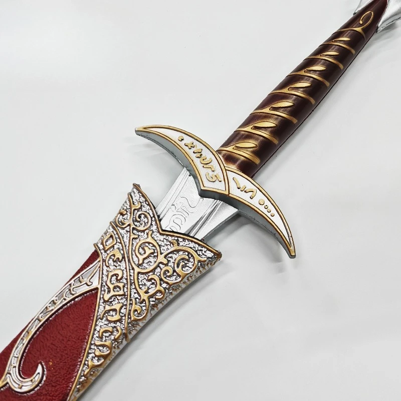 74 سنتيمتر/29.13in ماستر السيف لعبة أرقام الهوبيت الأجهزة الطرفية نموذج الدعائم مع غمد بولي كاتانا تأثيري الحلي الهدايا اللعب في الهواء الطلق #3