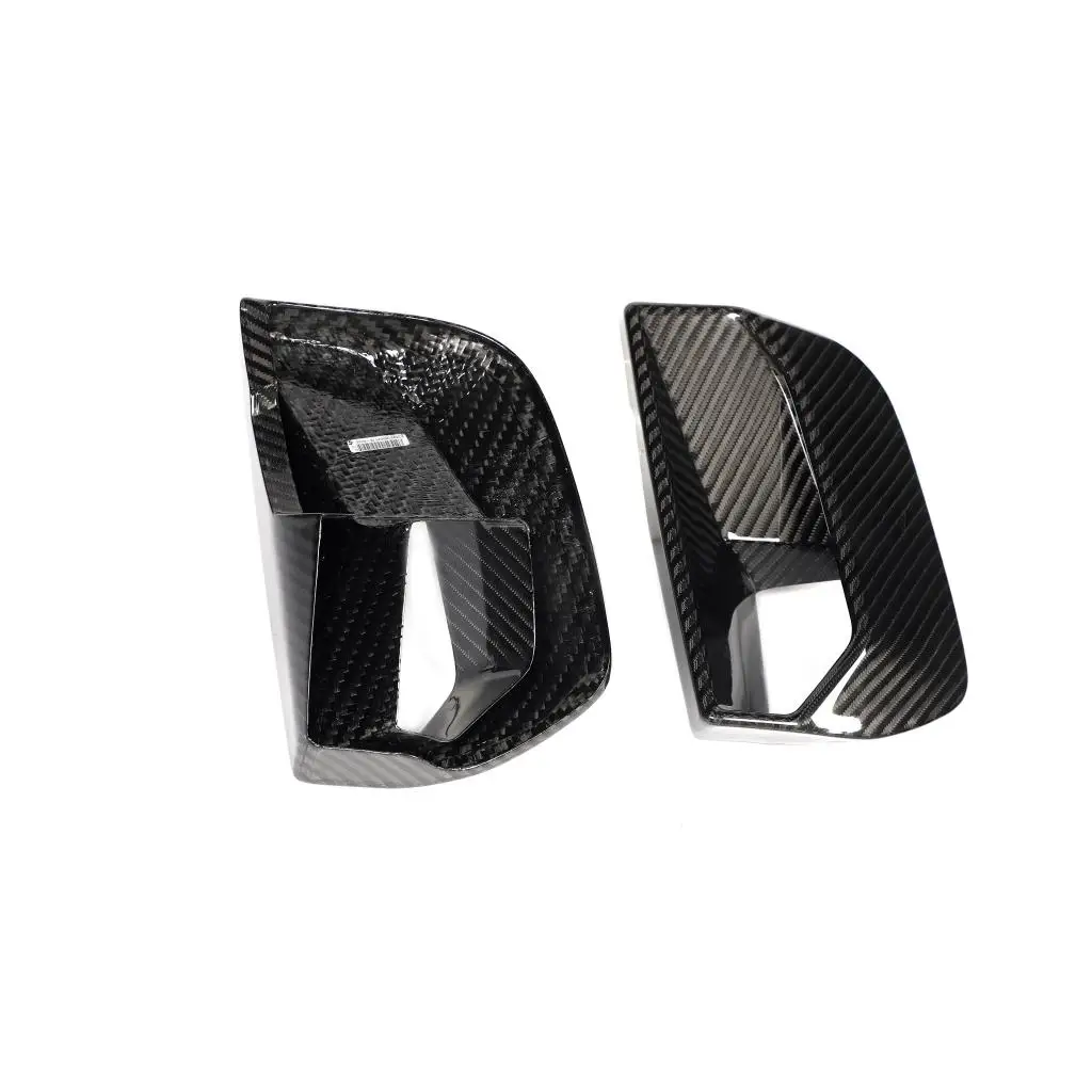For Ford Mustang S650 GT 24UP Carbon Front Bumper Side Grille Air Vent Cover